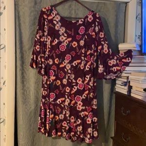 Beautiful colors- Fully lined work dress